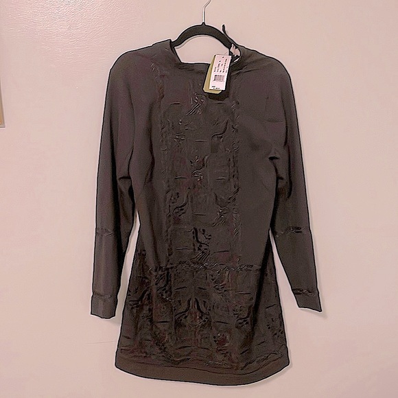 Nicole Miller Artelier shift dress with embroidery size 8 NWT mini - Picture 1 of 11